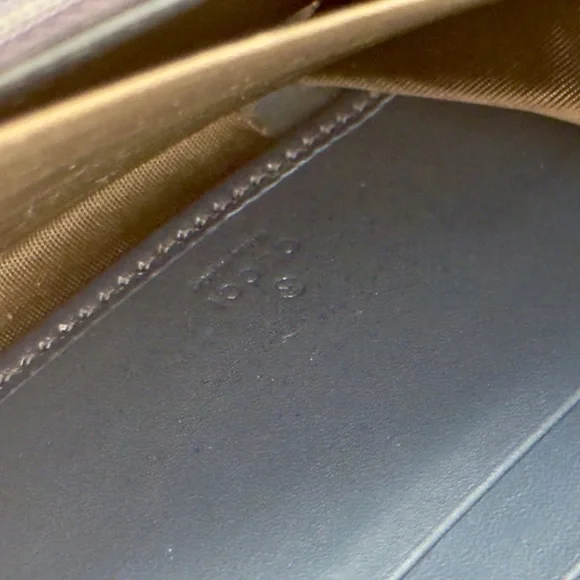 Gucci Marmont Denim Floral Zippy Wallet - Picture 11 of 14